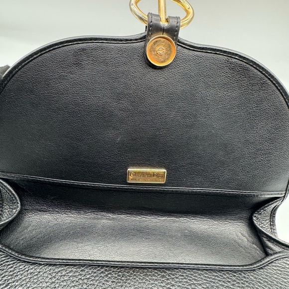 Vintage Black Christian Dior Crossbody/Shoulder bag | Good Condition - Picture 6 of 17